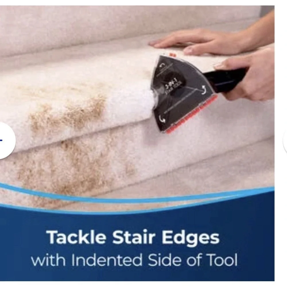 Bissell 1603650 3-in-1 Stair Tool Attachment OEM Carpet Upholstery Cleaner